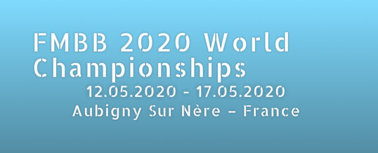 FMBB VM 2020 i Frankrig er endeligt aflyst
